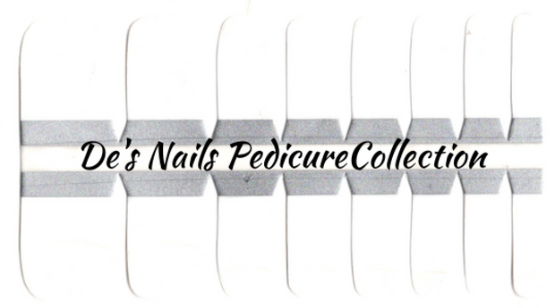 French - Pedicure Nail Polish Wraps
