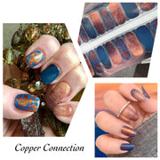 Copper Connection -  De’s Nails Exclusive Nail Polish Wraps