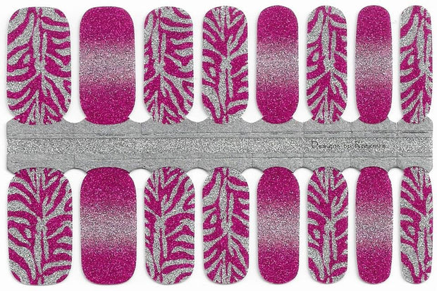 Zebralicious - Designer Nail Polish Wraps