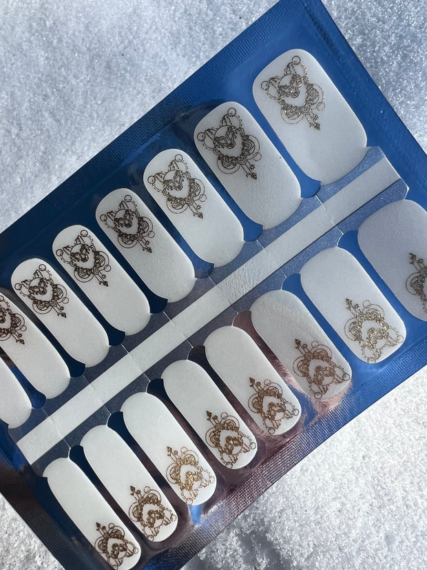 Wild Wolf - Clear Overlay De’s Nails Exclusive Nail Polish Wraps