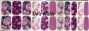 Botanic Plaid  -  Premium Designer Nail Polish Wraps
