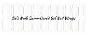 Shimmer Overlay - Semi-Cured Gel Nail Wraps