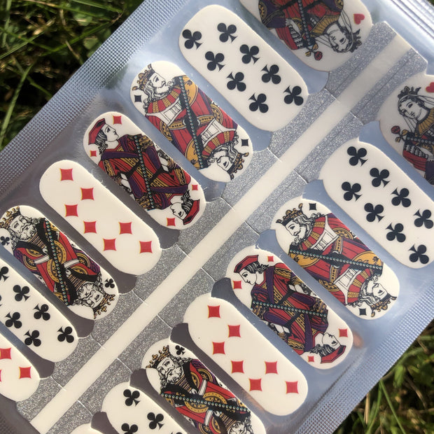Mu Mu Poker Face - Nail Polish Wraps