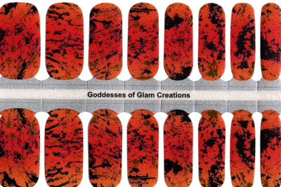 Rock My World - Goddesses Of Glam Exclusive Nail Polish Wraps
