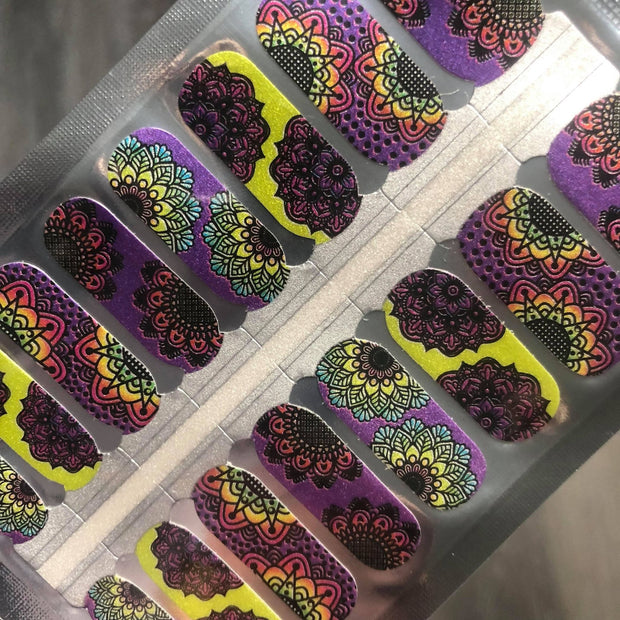 Lord Of The Dance - Designer Nail Polish Wraps