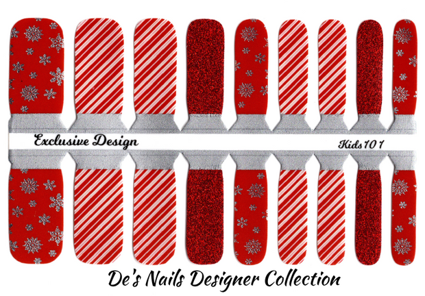 Wonderful Winter - Petite Designer Nail Polish Wraps