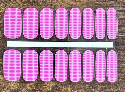 Flamingo Crossings Semi-Cured Gel Nail Wraps