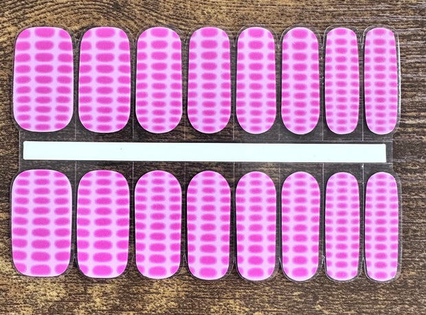 Flamingo Crossings Semi-Cured Gel Nail Wraps