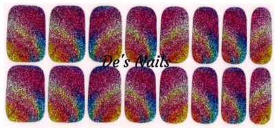 Glitz Gal - Premium Nail Polish Wraps