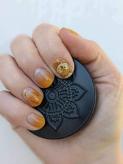 Fallin' for Foxy -  Semi-Transparent Semi-Cured Gel Nail Wraps