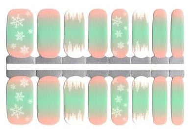 Sherbet Snow -  Nail Polish Wraps