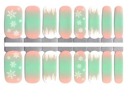 Sherbet Snow -  Nail Polish Wraps