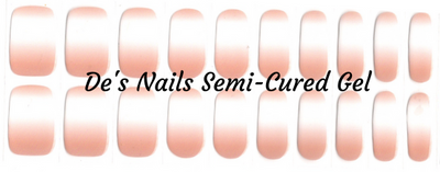 Chill Ombre - Semi-Transparent  - Semi-Cured Gel Nail Wraps