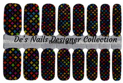 Party All Night - Designer Nail Polish Wraps