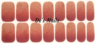 Terracotta Sunset - Premium Nail Polish Wraps