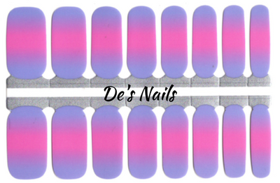 Ombre Gal - Nail Polish Wraps