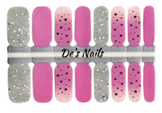 Glitzy Love - Nail Polish Wraps