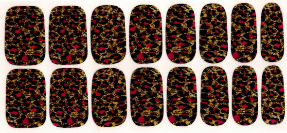 Wild Cheetah - Premium Nail Polish Wraps