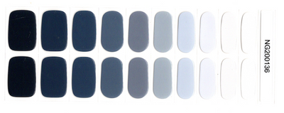 All the Greys - Semi-Cured Gel Nail Wraps