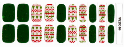 Christmas Cheer - Semi-Cured Gel Nail Wraps