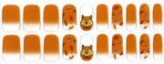 Fallin' for Foxy -  Semi-Transparent Semi-Cured Gel Nail Wraps