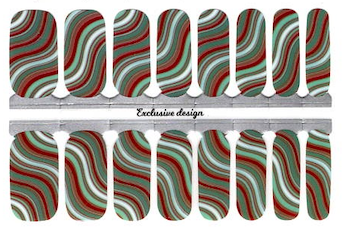 Laffy Taffy -  Designer Nail Polish Wraps