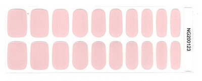 Pretty Pale Pink -  Semi-Cured Gel Nail Wraps