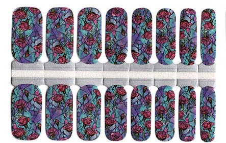 Belle’s Rose  -  Nail Polish Wraps