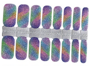 Gumdrop Sparkle  -  Nail Polish Wraps