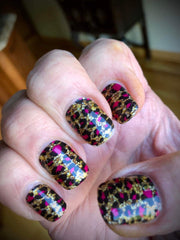 Wild Cheetah - Premium Nail Polish Wraps