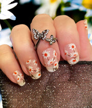 That Floral Feeling - Clear Overlay Nail Polish Wraps