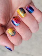 Dot to be Hot - De’s Nails Exclusive Premium Nail Polish Wraps