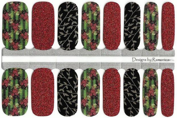 Healing Garden Charity Design - Designer Nail Polish Wraps