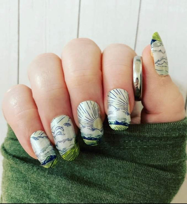 Over the Fields - Premium Nail Polish Wraps