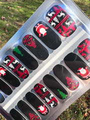 ‘Twas the Night  Before Christmas - Nail Polish Wraps