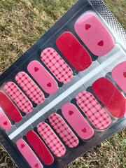 Valentine Picnic Nail Polish Wraps