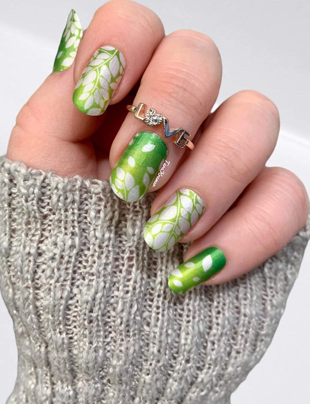 Green Goddess - Premium Nail Polish Wraps