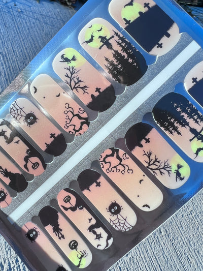 Halloween Cutie Spooks - Nail Polish Wraps