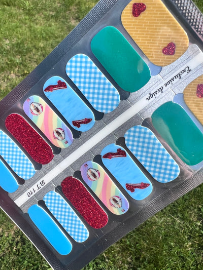 There’s No Place Like Home  -  Designer Nail Polish Wraps