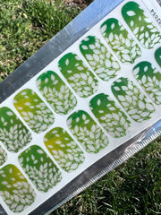 Green Goddess - Premium Nail Polish Wraps