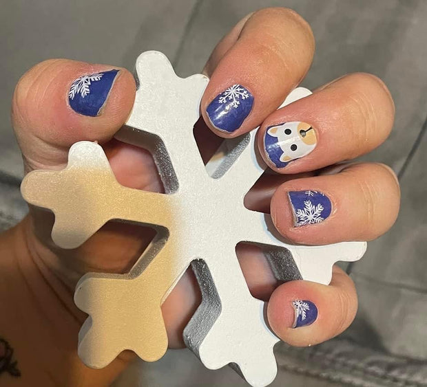 Beary Snowy - Nail Polish Wraps