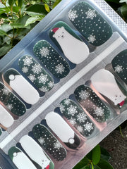 Polar Bear Plunge Nail Polish Wraps