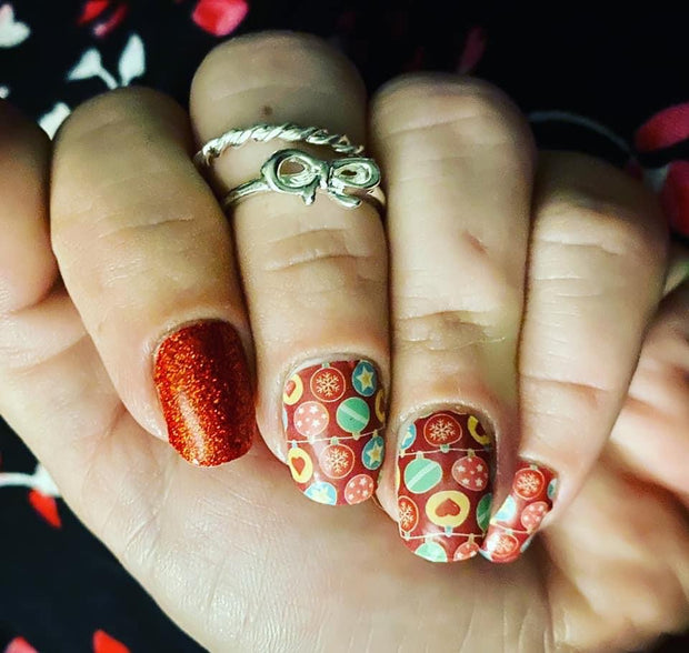 Ornamental Nail Polish Wraps