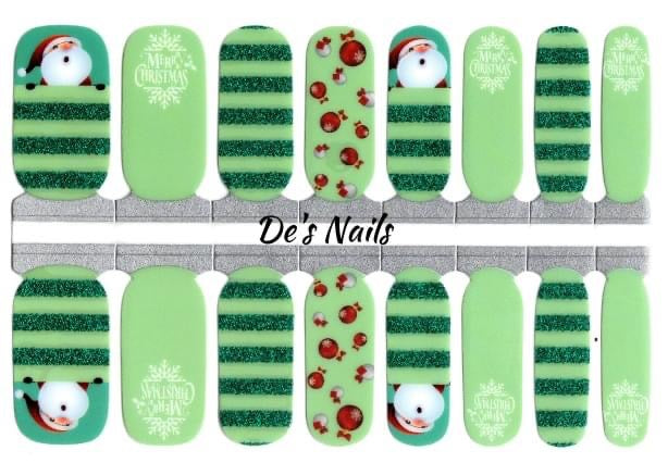 Seasons Green-tings  - Nail Polish Wraps