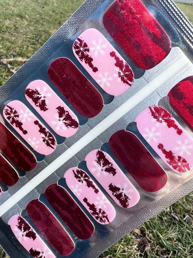 Scarlett Snow Nail Polish Wraps