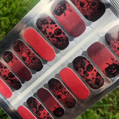 Spooky-Ween Nail Polish Wraps