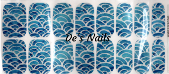 Mermaid Wave - Premium Nail Polish Wraps