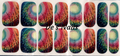 Step into my World Premium Nail Polish Wraps