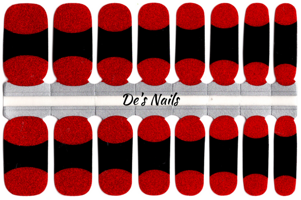 Bloody French - Nail Polish Wraps