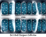 Snow Pow - Designer Nail Polish Wraps